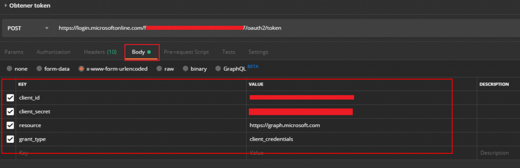 give token from postman 2