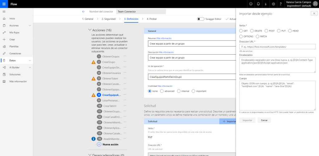 + import from example form